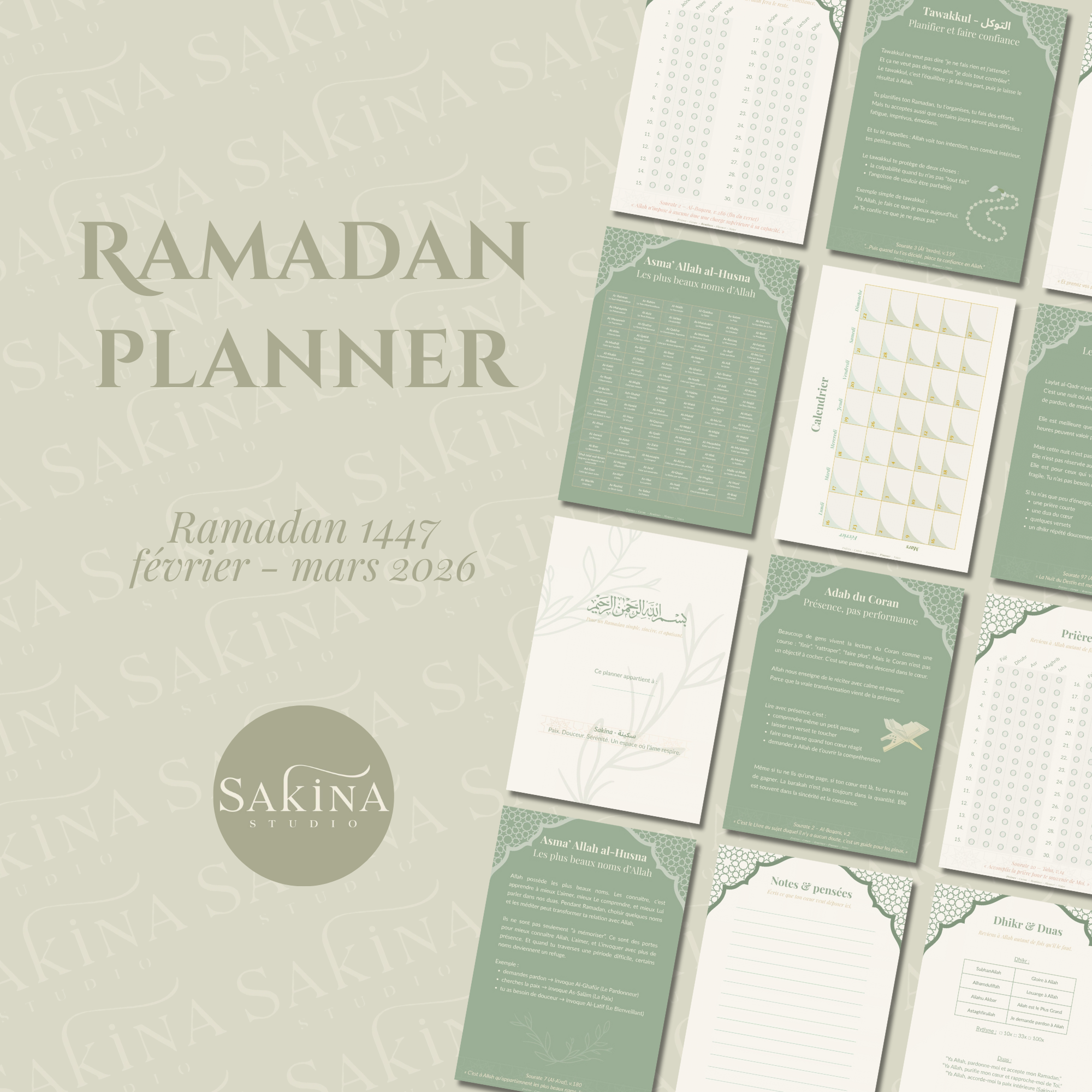 Digital Ramadan Planner – Gentle Productivity & Spirituality